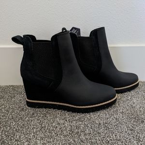 TOMS Maddie, Leather/Suede bootie